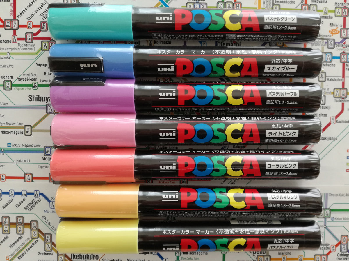 Uni Posca PC5M 三菱鉛筆 PC5Mポスカ中字 – MarkerEki